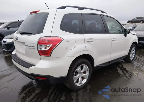2015 Subaru Forester 2.5I из США, поврежденный, VIN JF2SJABC3FH571531